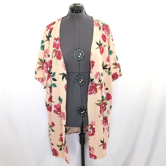 RUBZ Light Pink & Floral Overlay - Picture 2 of 6